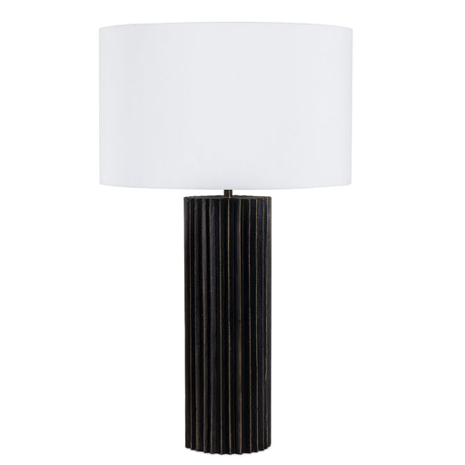 Zara One Light Table Lamp Blacken Zinc