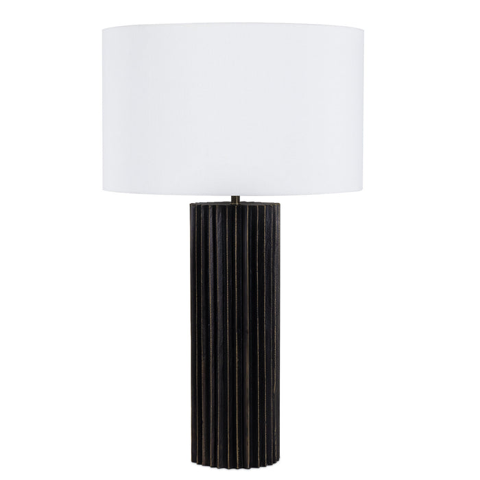 Regina Andrew - 13-1687 - One Light Table Lamp - Zara - Blacken Zinc