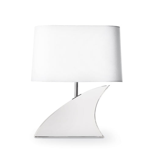 Fin One Light Table Lamp Clear