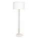 Regina Andrew - 14-1020WT - One Light Floor Lamp - Fishbone - White