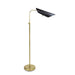 Regina Andrew - 14-1067BBNB - One Light Floor Lamp - Vest - Blackened Brass