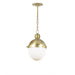 Regina Andrew - 16-1117NB - One Light Pendant - Otis - Natural Brass