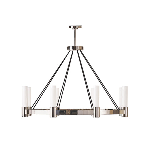 Dixon Eight Light Chandelier White