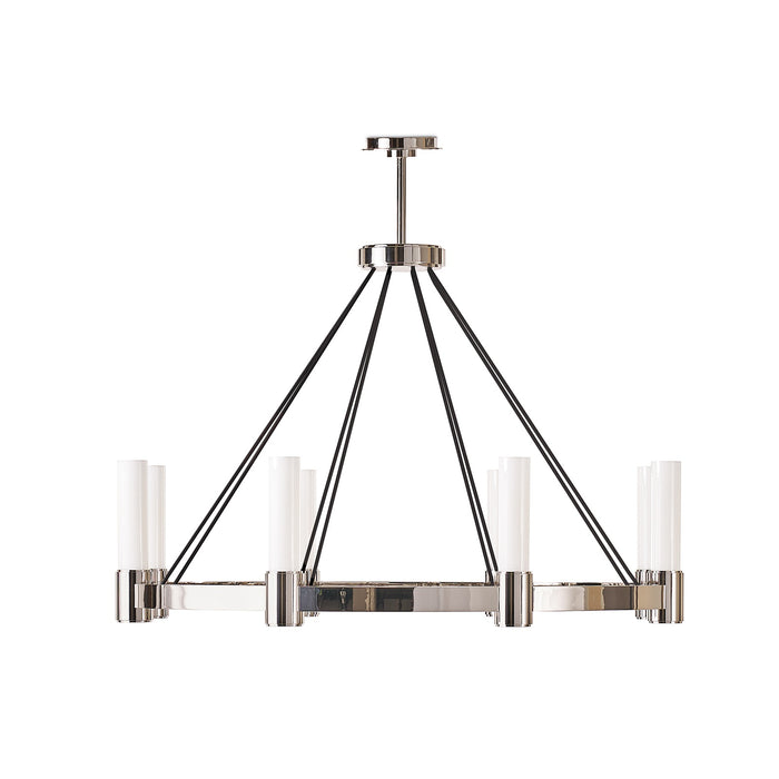 Regina Andrew - 16-1493PN - Eight Light Chandelier - Dixon - White