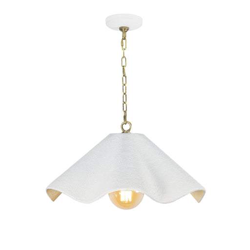 Marisol One Light Pendant White