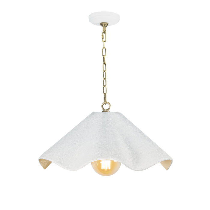 Regina Andrew - 16-1506 - One Light Pendant - Marisol - White