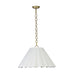 Regina Andrew - 16-1548NB - Three Light Pendant - Allison - White