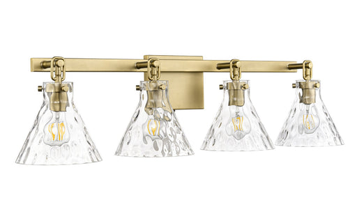 Barlon Four Light Vanity Vintage Brass