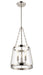 Millennium - 21403-PN - Three Light Pendant - Adabella - Polished Nickel
