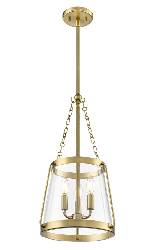 Millennium - 21403-VB - Three Light Pendant - Adabella - Vintage Brass