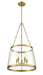 Millennium - 21405-VB - Five Light Pendant - Adabella - Vintage Brass