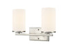 Millennium - 2702WG-BN - Two Light Vanity - Verlana - Brushed Nickel