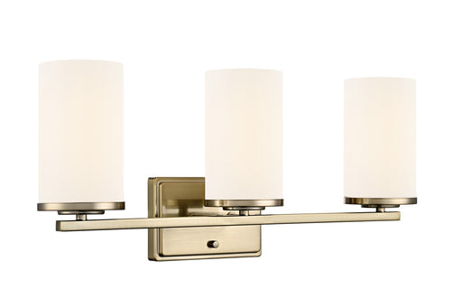 Verlana Three Light Vanity Modern Gold