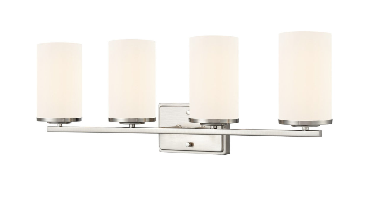 Millennium - 2704WG-BN - Four Light Vanity - Verlana - Brushed Nickel
