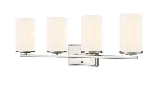 Millennium - 2704WG-BN - Four Light Vanity - Verlana - Brushed Nickel