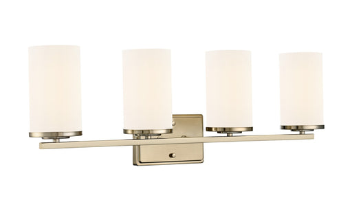 Millennium - 2704WG-MG - Four Light Vanity - Verlana - Modern Gold
