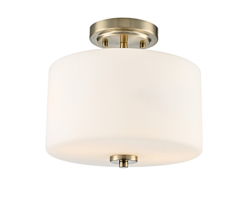 Millennium - 2710WG-MG - Two Light Semi-Flush Mount - Verlana - Modern Gold