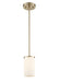 Millennium - 2711WG-MG - One Light Mini Pendant - Verlana - Modern Gold