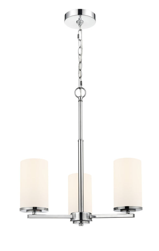 Millennium - 2713WG-CH - Three Light Chandelier - Verlana - Chrome