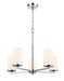 Millennium - 2715WG-CH - Five Light Chandelier - Verlana - Chrome