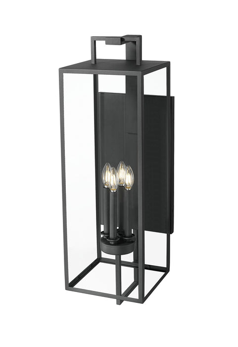 Millennium - 280004-TBK - Four Light Outdoor Wall Sconce - Lamont - Textured Black