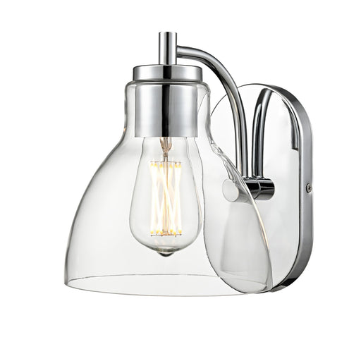 Knightsdale One Light Wall Sconce Chrome