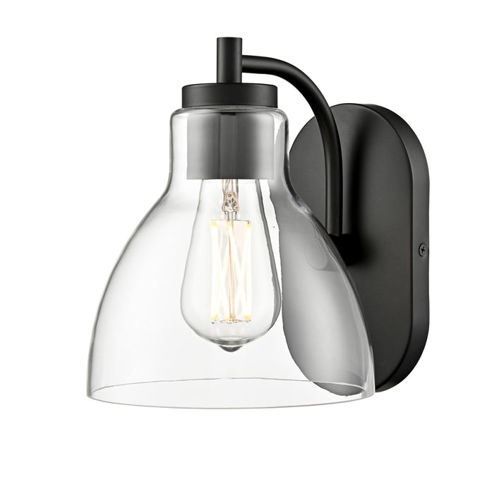 Millennium - 6201-MB - One Light Wall Sconce - Knightsdale - Matte Black