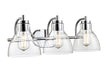 Millennium - 6203-CH - Three Light Vanity - Knightsdale - Chrome