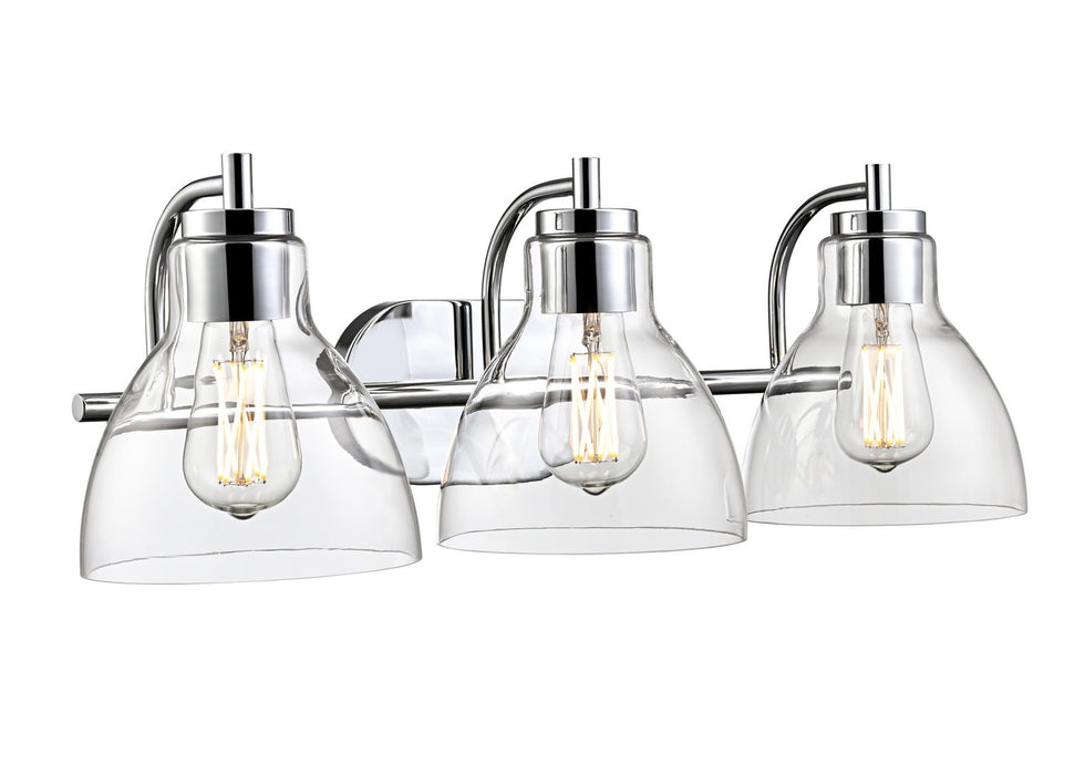Millennium - 6203-CH - Three Light Vanity - Knightsdale - Chrome