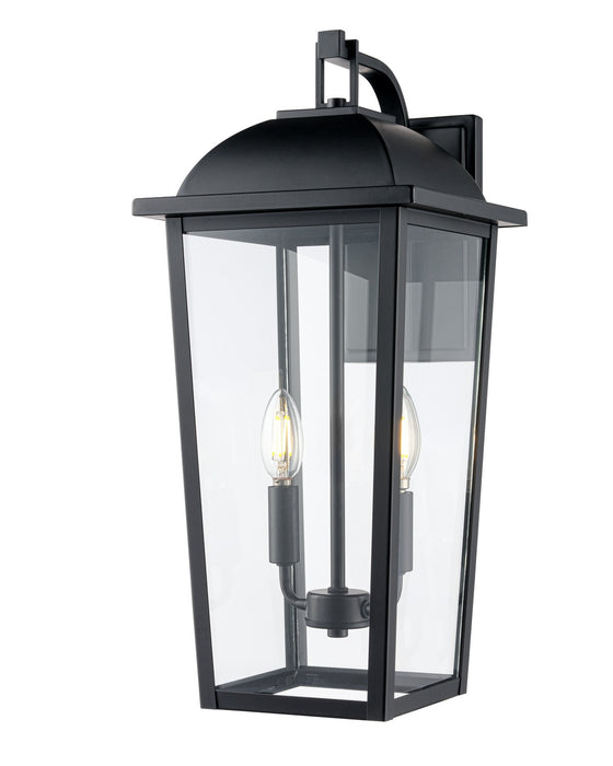 Millennium - 6302-PBK - Two Light Outdoor Wall Lantern - Houston - Powder Coated Black