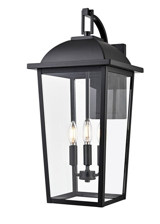 Millennium - 6303-PBK - Three Light Outdoor Wall Lantern - Houston - Powder Coated Black