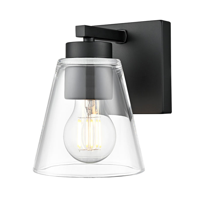 Millennium - 64001-MB - One Light Wall Sconce - Strayhan - Matte Black