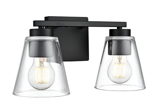 Millennium - 64002-MB - Two Light Vanity - Strayhan - Matte Black