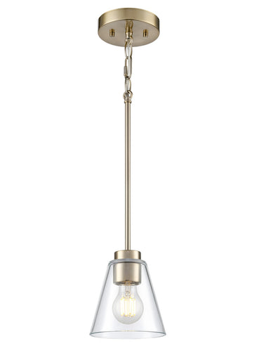 Strayhan One Light Mini Pendant Modern Gold