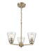 Millennium - 64103-MG - Three Light Chandelier - Strayhan - Modern Gold