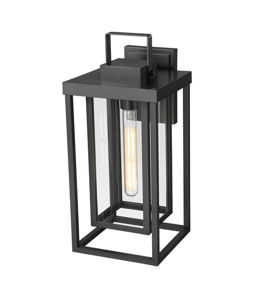 Millennium - 901001-PBK - One Light Outdoor Wall Lantern - McDonough - Powder Coated Black