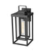 Millennium - 901001-PBK - One Light Outdoor Wall Lantern - McDonough - Powder Coated Black
