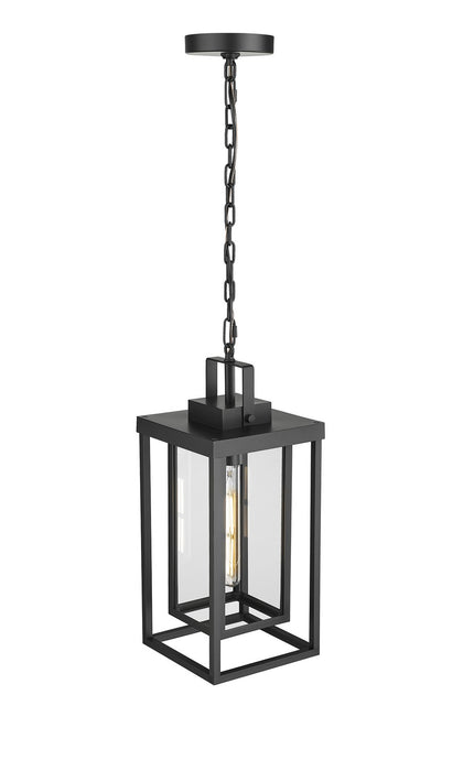 Millennium - 901101-PBK - One Light Outdoor Hanging Lantern - McDonough - Powder Coated Black