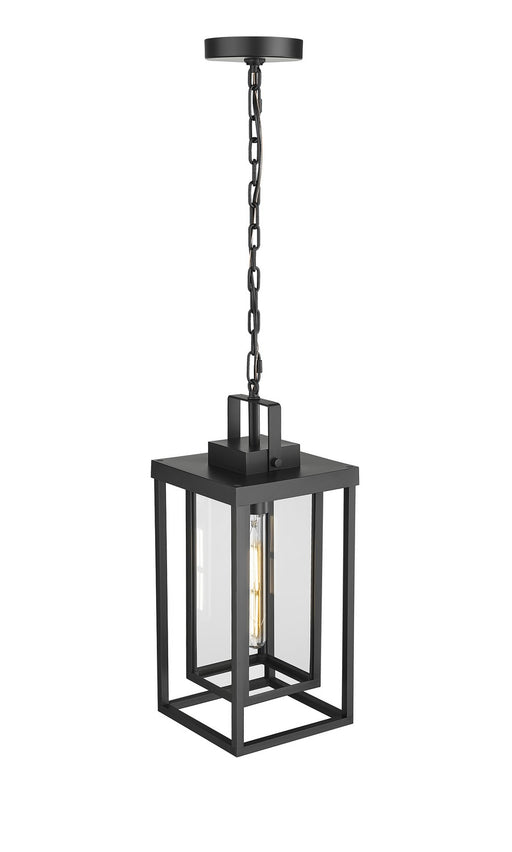 Millennium - 901101-PBK - One Light Outdoor Hanging Lantern - McDonough - Powder Coated Black