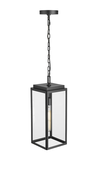 Millennium - 902301-PBK - One Light Outdoor Hanging Lantern - Alpharetta - Powder Coated Black