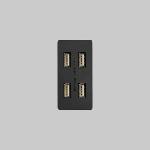 Outlet Module Black