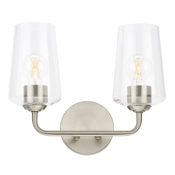 Progress Lighting - P300540-009 - Two Light Bath & Vanity - Celino - Brushed Nickel