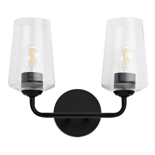 Celino Two Light Bath & Vanity Black