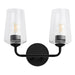 Progress Lighting - P300540-031 - Two Light Bath & Vanity - Celino - Black