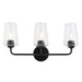 Progress Lighting - P300541-031 - Three Light Bath & Vanity - Celino - Black