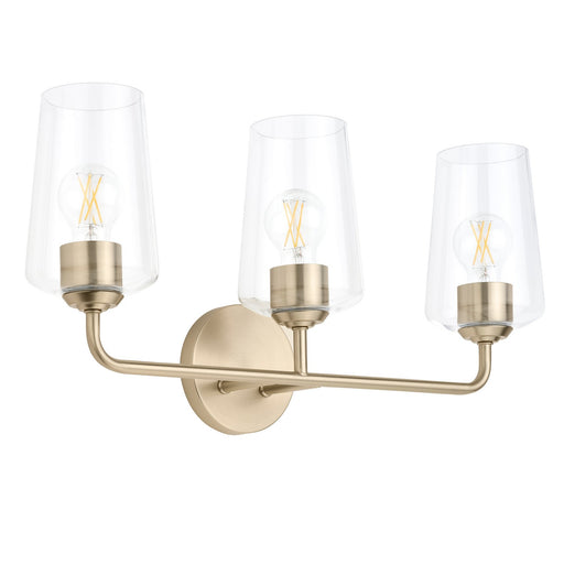Celino Three Light Bath & Vanity Champagne Bronze