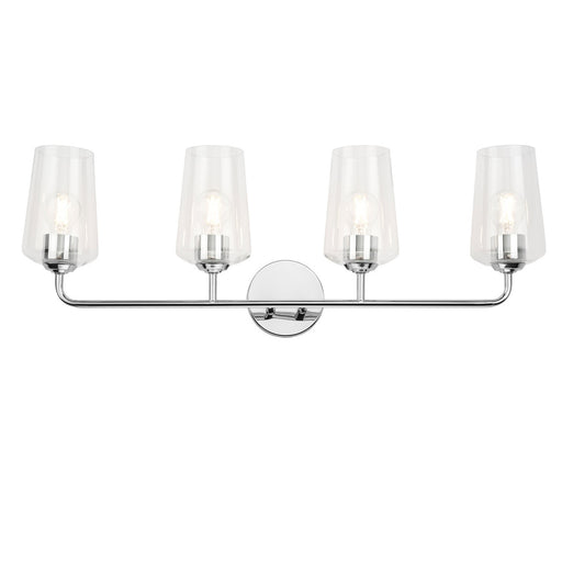 Celino Four Light Bath & Vanity Polished Chrome