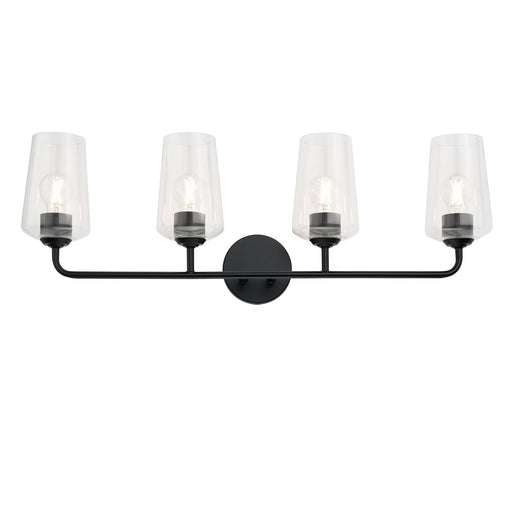 Celino Four Light Bath & Vanity Black