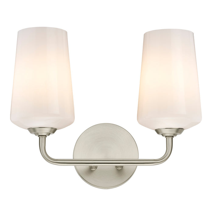 Progress Lighting - P300543-009 - Two Light Bath & Vanity - Celino - Brushed Nickel
