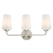 Progress Lighting - P300544-009 - Three Light Bath & Vanity - Celino - Brushed Nickel